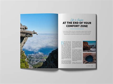 Travel Magazine Template on Behance