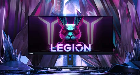 Download Lenovo Legion Gaming Monitor Setup Wallpaper | Wallpapers.com