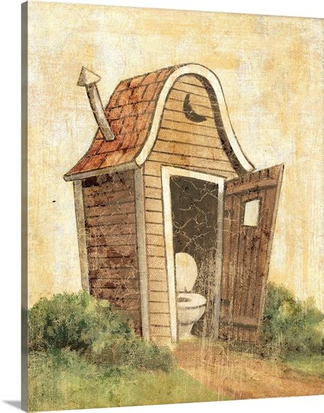 Outhouse III Wall Art, Canvas Prints, Framed Prints, Wall Peels | Great ...