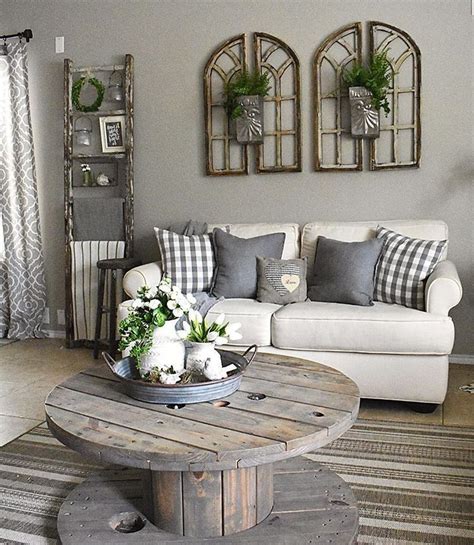 45 + Modern Farmhouse Living Room Decor - Home By X | Decoración de vestíbulo, Decoracion de ...