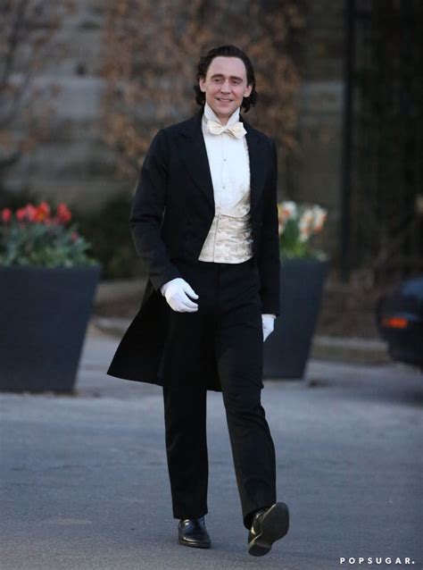 Tom Hiddleston Filming Crimson Peak | Pictures | POPSUGAR Celebrity ...