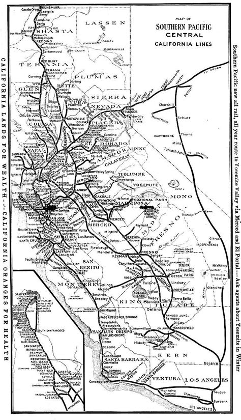 Santa Cruz Trains: Railroads of the Monterey Bay: Railroads: Southern Pacific Railroad Subsidiaries