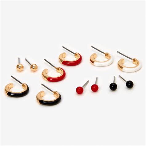 Colorful Hoop Earrings