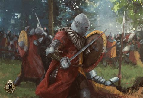 #436739 warrior, Kingdom Come: Deliverance, artwork, forest, knight ...