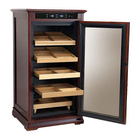Redford 1250 Cigar Count Electronic Humidor Cabinet | Electric Control – Shades of Havana