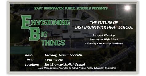 East Brunswick High School: Valeski and Board of Education Host ...