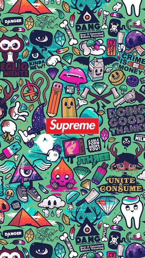 Supreme Cartoon Graffiti Wallpapers - Top Free Supreme Cartoon Graffiti Backgrounds ...