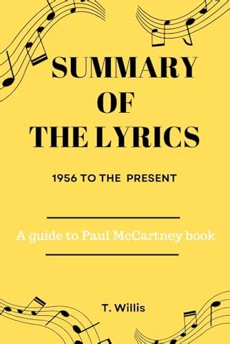 Summary and analysis of Paul McCartney book: The Lyrics: 1956 to the ...