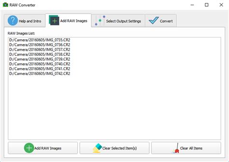 RAW Converter - Download