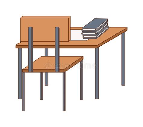 School Table Clipart