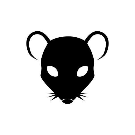 rat head vector logo 19164829 Vector Art at Vecteezy