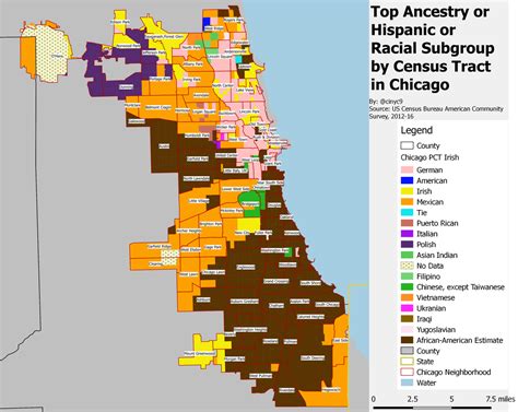 Chicago Ethnic Neighborhoods Map