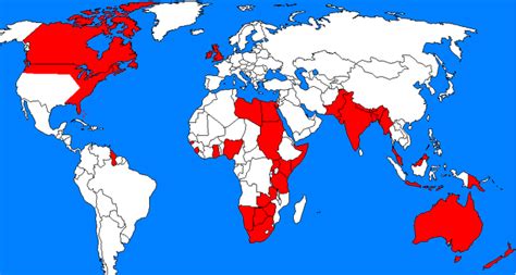 Height Of The British Empire Map - Ashlan Ninnetta