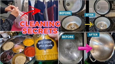 AMAZING & NEW Kitchen Cleaning Tips and Hacks (IN HINDI) |How to Clean ...