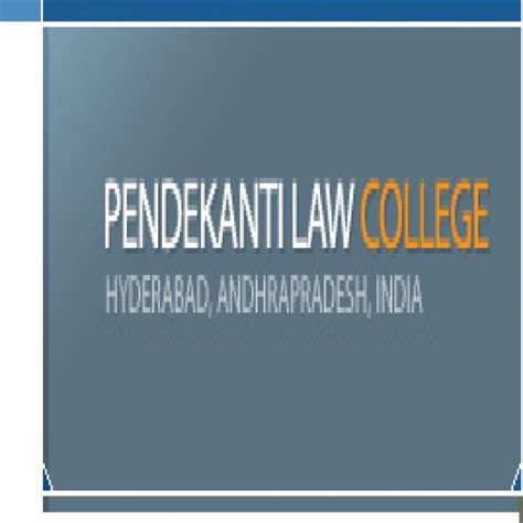 Pendekanti Law College 2024: Admissions, Placements, Ranking