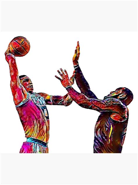 "Jayson Tatum Dunking on LeBron James" Poster for Sale by kinginther ...