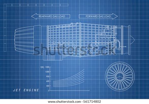 Jet Engine Outline Style Industrial Vector Stock Vector (Royalty Free) 561714802 | Shutterstock