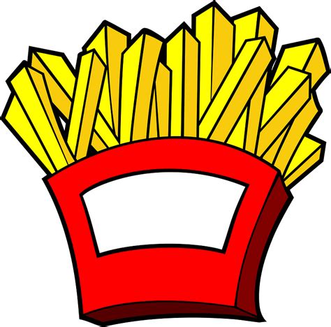 French Fries (#2) clipart. Free download transparent .PNG | Creazilla