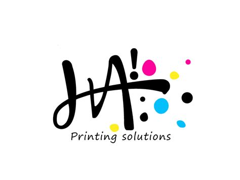 Printing service logo design by AL AMIN HABIB on Dribbble