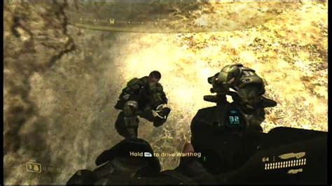 Halo 3: ODST Easter Egg (Crazy Marine) - YouTube