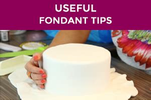 Useful Fondant Tips - December 2015