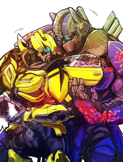 Transformers Pic , Story , Dj,... - Optimus x Bumblebee | Transformers art, Transformers optimus ...