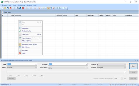 Serial Port Monitor 8.0 Build 388 - Windows Free Download