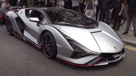 Ultra exclusive Lamborghini Sian grabs limelight on London street | HT Auto