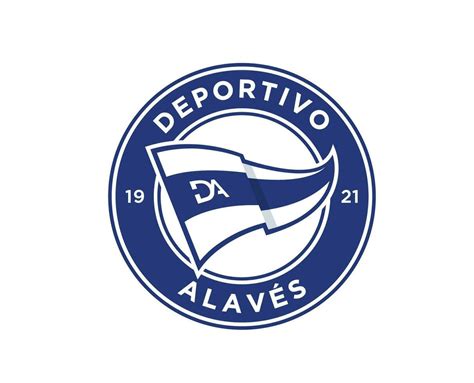 Deportivo Alaves Club Symbol Logo La Liga Spain Football Abstract ...