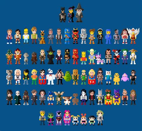 Lego Dimensions Characters 8 Bit by LustriousCharming on DeviantArt