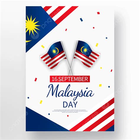Gambar Vektor Minimalis Poster Hari Malaysia Templat untuk Unduh Gratis di Pngtree