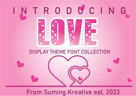 Love Font by Suming Kreatif · Creative Fabrica