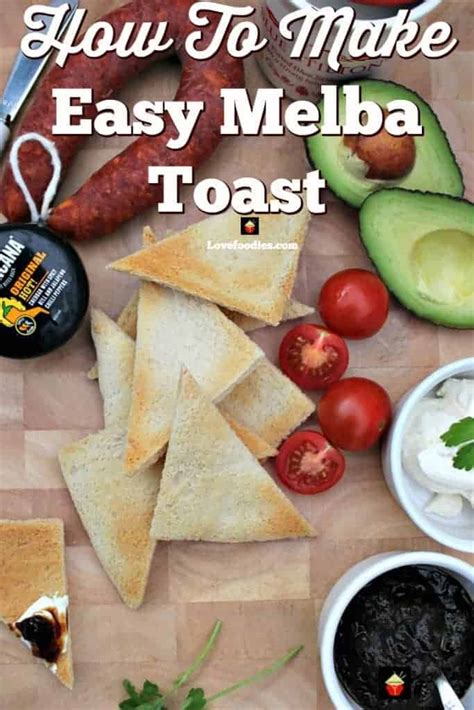 Easy Melba Toast is great for parties and makes a perfect homemade ...