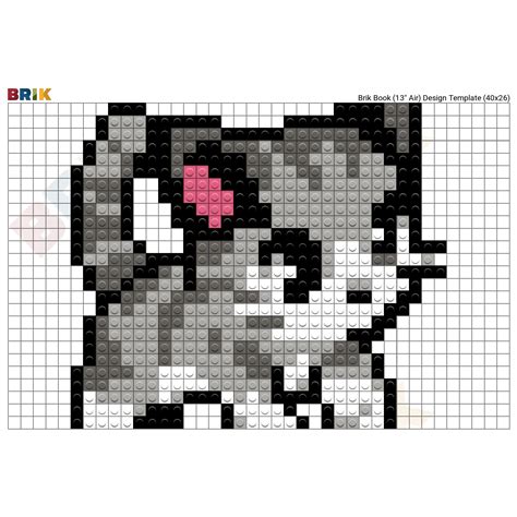 Pixel Art Grid Cute Cats - Pixel Art Grid Gallery