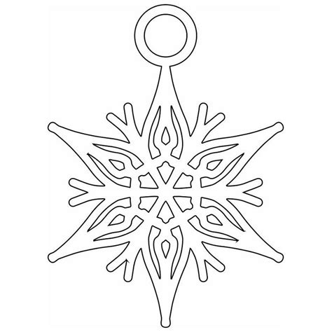 Laser Cut Star Snowflake Ornament CDR DXF SVG File Free Download | Vecty