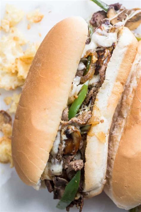 Philly Cheesesteak Sandwich Recipe - Valentina's Corner