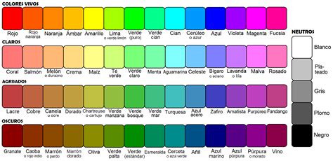 Archivo:Tabla de colores.png - Wikipedia, la enciclopedia libre