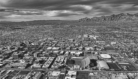 Aerial View of the University of Arizona Campus Photograph by Mountain Dreams - Fine Art America