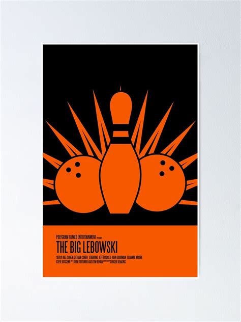 "The Big Lebowski Poster" Poster for Sale by earlofportland | Redbubble