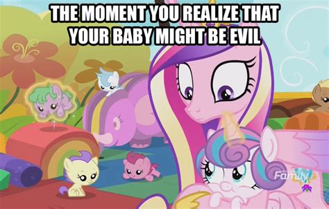 #1576701 - alicorn, evil, evil flurry heart, female, foal, frown, image ...