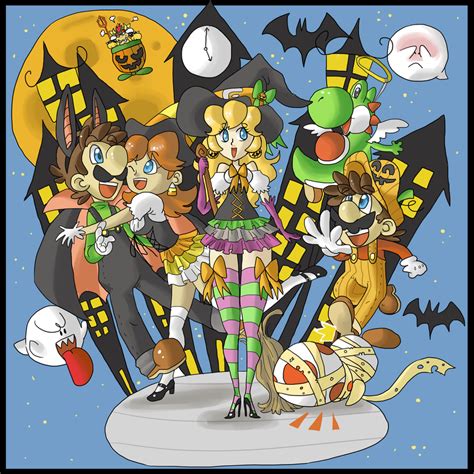 Super Halloween Bros. by Kyuujutsuka on DeviantArt