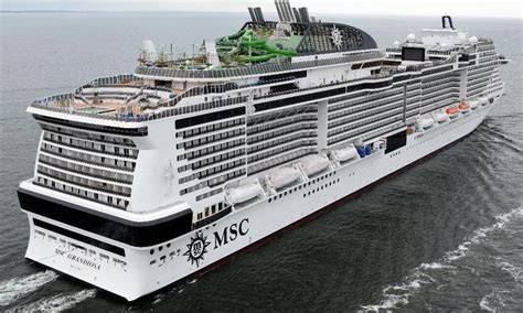 MSC Grandiosa Itinerary, Current Position, Ship Review | CruiseMapper