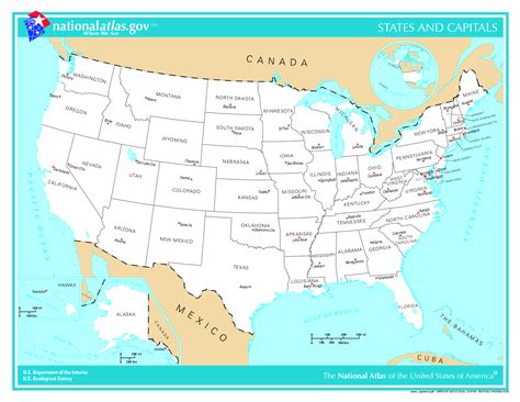 Image - US map - states and capitals.png | Critical Mass | FANDOM ...