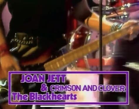 JOAN JETT & CRIMSON AND CLOVER The Blackhearts : r/dontdeadopeninside