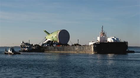 HII Delivers Stern for US Navy Columbia-Class Submarine