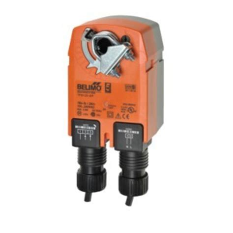 Belimo AFB24-S Damper Actuator 24 Vac/Dc Spring Return On/Off tillescenter Wiring & Connecting ...