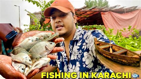 KARACHI FLOOD MEI FISHES AGYIN🐟| KARACHI BN GAYA VENICE - YouTube