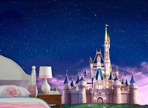 Disney Castle Wall mural Vinyl Mural Wallpaper Wall décor