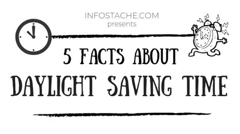 5 Facts About Daylight Saving Time [Infographic] - Infostache