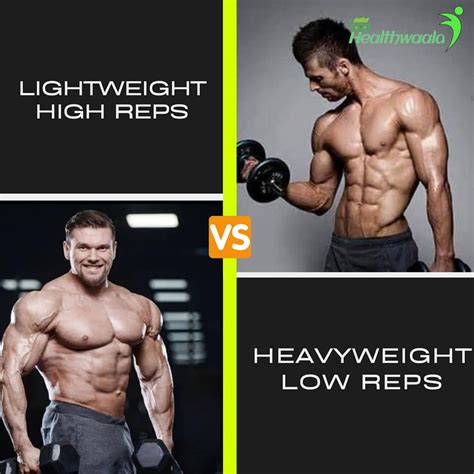 High reps, Lightweight vs Low reps, Heavyweight: Which is better?? | by ...